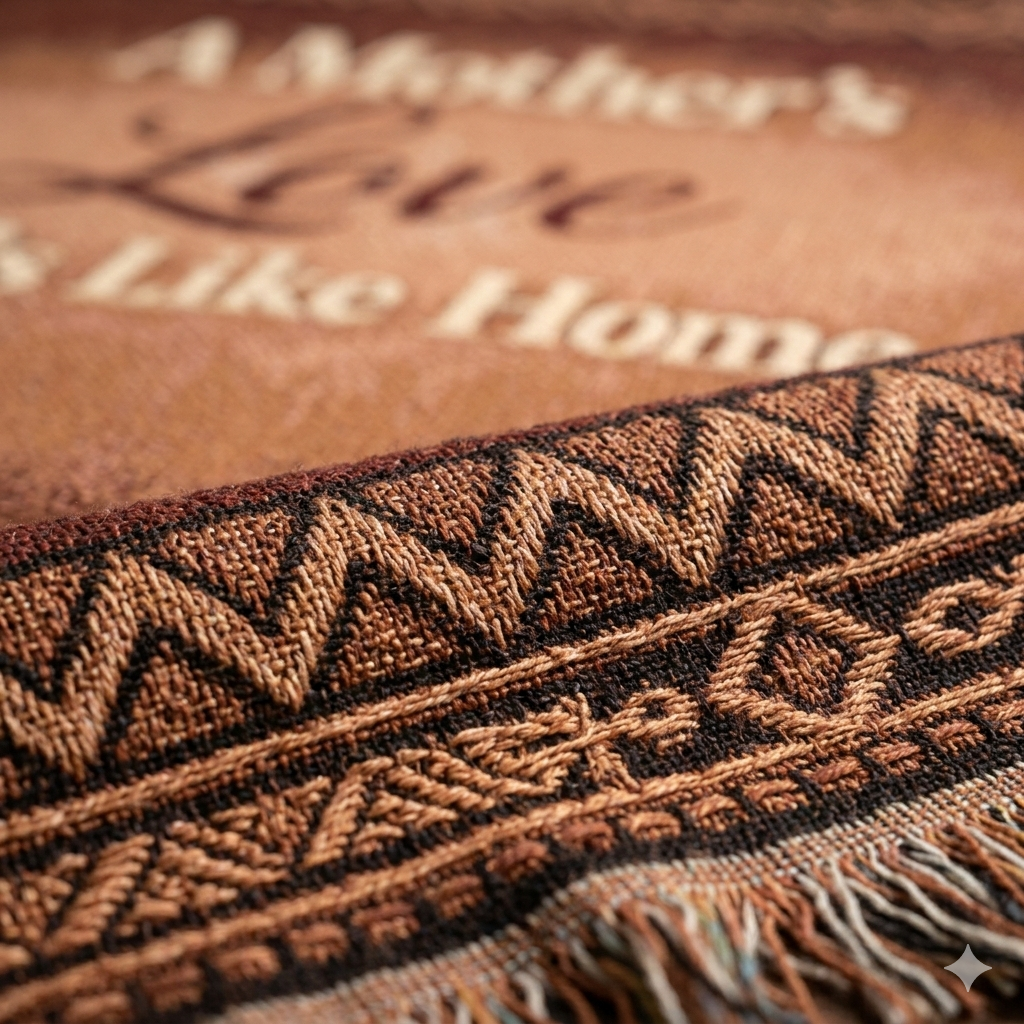 Legacy Custom Woven Blanket – A Mother’s Love Feels Like Home